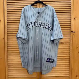 Majestic Colorado Rockies Jersey Trop Tulowitzki #2 size 2x